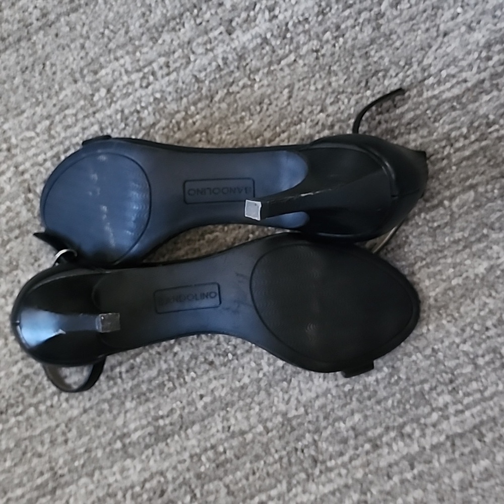 Bandolino Black Madia open toe dress sandals Size 8 - Picture 11 of 15